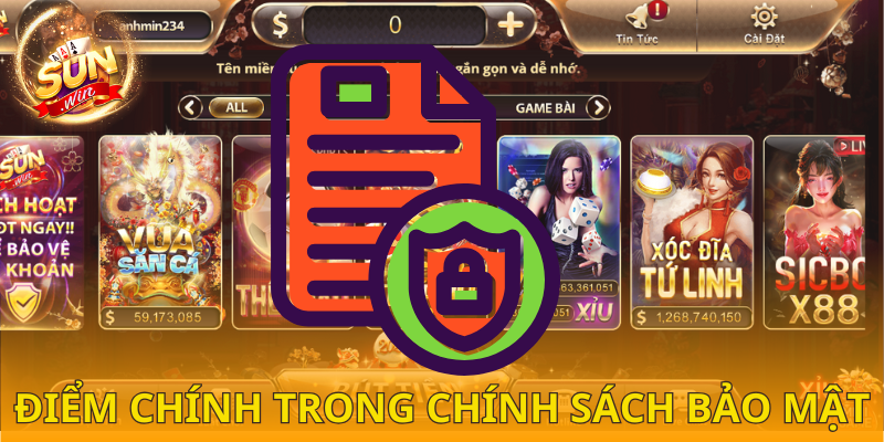 Những nội dung trong chính sách bảo mật