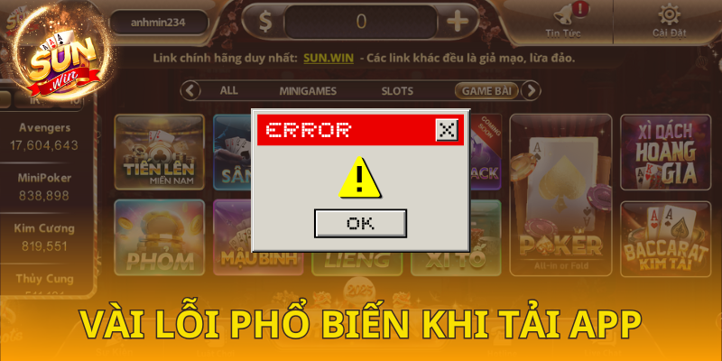 Lỗi cài app thường gặp và hướng dẫn sửa chữa