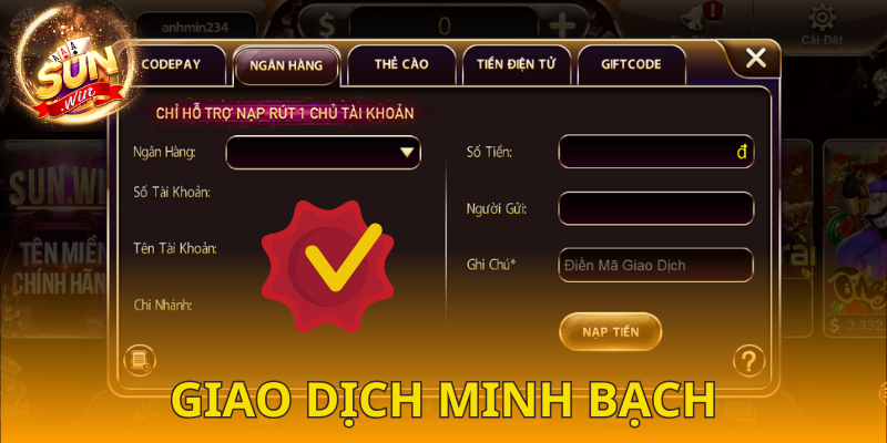 Thanh toán an toàn - minh bạch trong 4 đến 5 phút