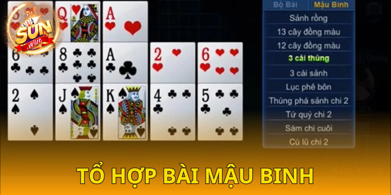  Các nhóm bài thường gặp trong mậu binh