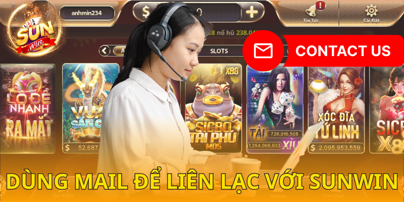 Liên hệ qua email