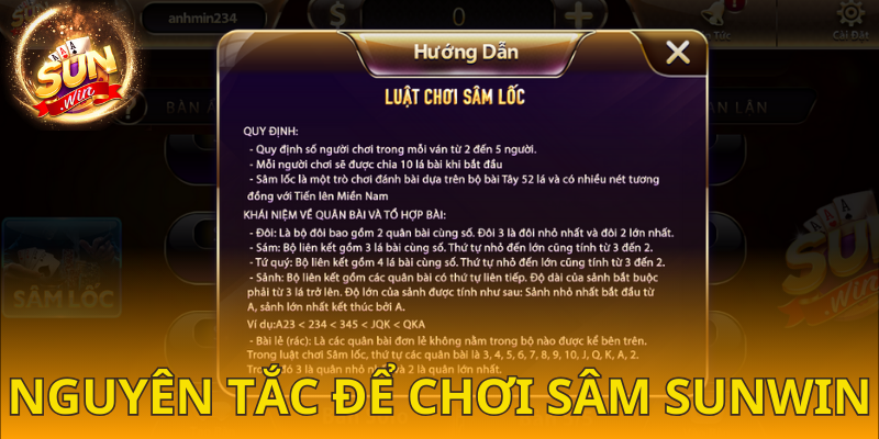 Nguyên tắc khi chơi sâm SUNWIN dễ hiểu