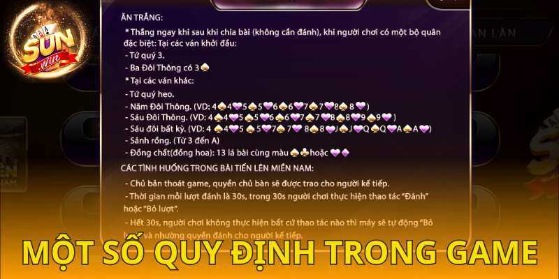 Ghi nhớ các quy định để nắm chiến thắng dễ dàng