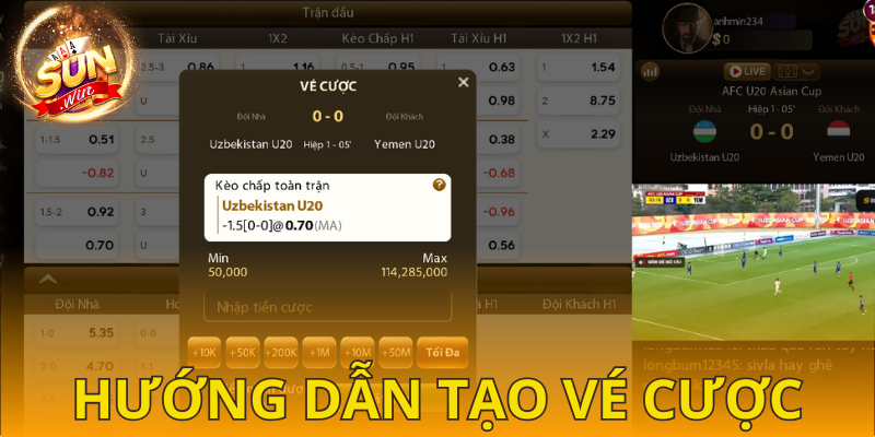 Cách gia nhập sảnh thể thao tại cổng game SUNWIN